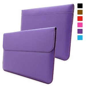 Snugg Surface 3紫色皮革口袋保護殼評測 奢華防護與終身承諾的完美結合