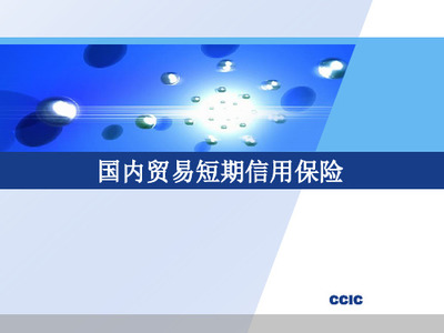 國內(nèi)貿(mào)易信用保險知識淺析